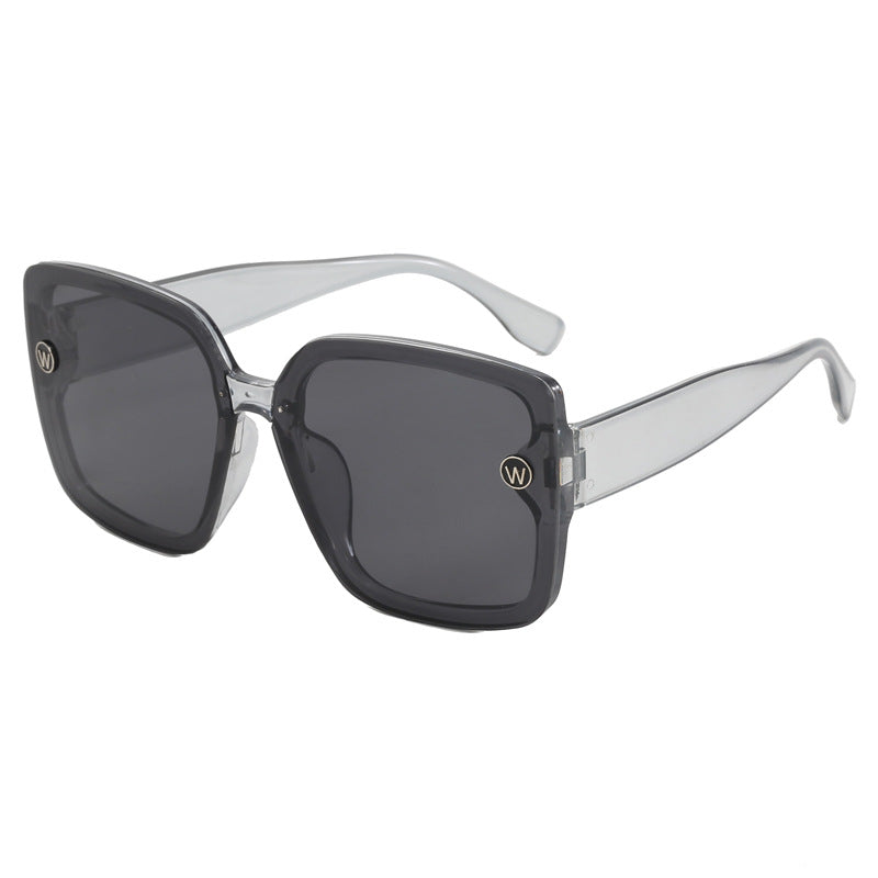 Damen modische quadratische Sonnenbrille mit extravagantem Design Karnz