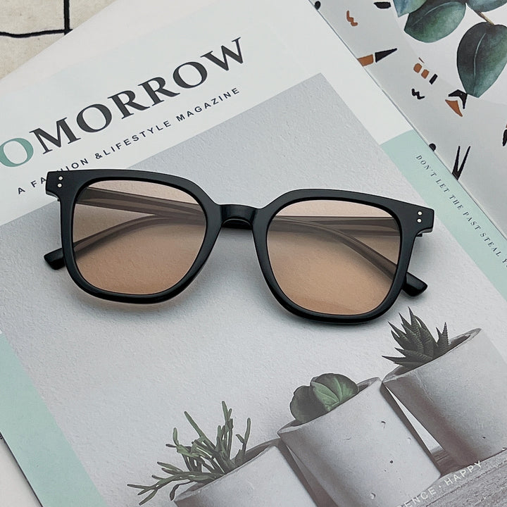 Statement Quadrat Rahmen Sonnenbrille Karnz