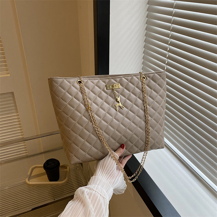 Gepolsterte Schulter-Handtasche