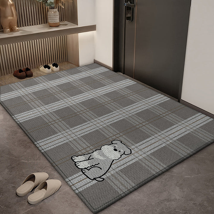 Verspieltes Hundedesign Eingangsmatte