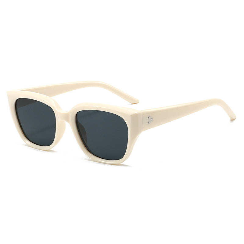 Chic Übergroße Katzenaugen-Sonnenbrille