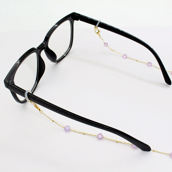 Elegante, kristallgestaltete Brillenband Karnz
