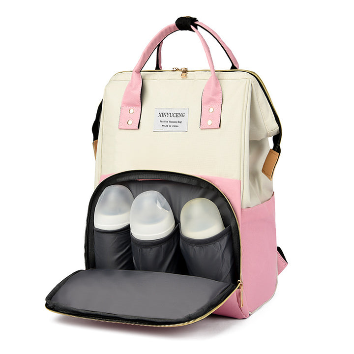 Stylische Multifunktions-Windelrucksack Karnz