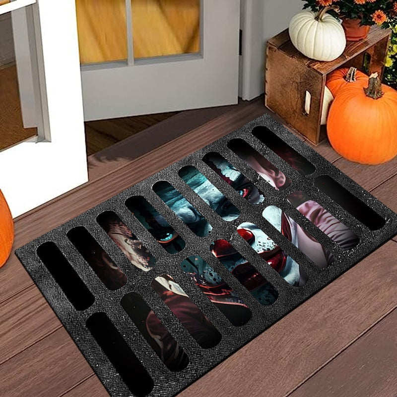 Spooky Halloween-Themen Eingangsmatte