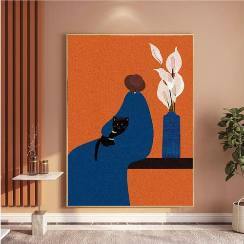 Künstlerische abstrakte Wandkunst