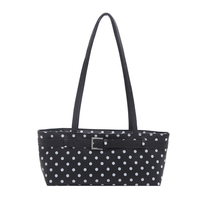 Polka Dot Mode Schultertasche