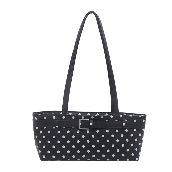 Polka Dot Mode Schultertasche