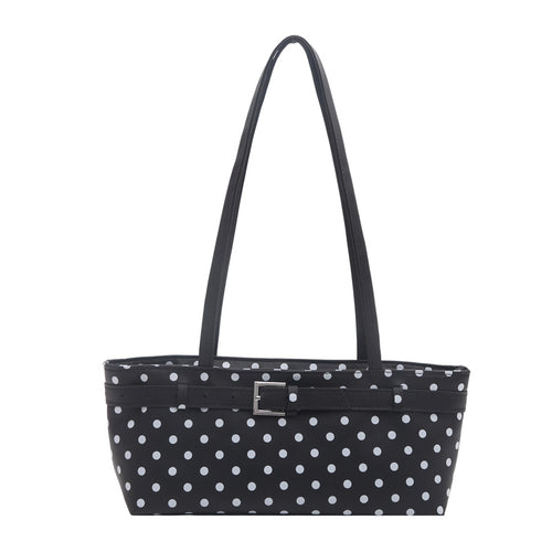 Polka Dot Mode Schultertasche
