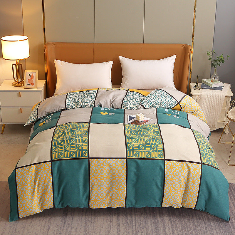 Patchwork Stil Bettwäsche Set