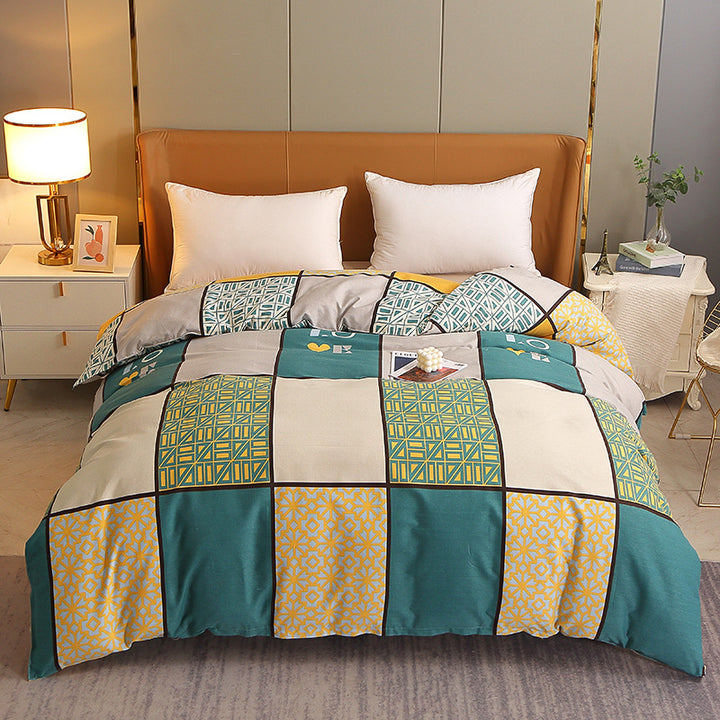 Patchwork Stil Bettwäsche Set