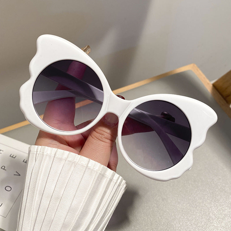 Damen Cat-Eye Sonnenbrille mit einzigartiger Rahmenführung und UV-Schutz Karnz