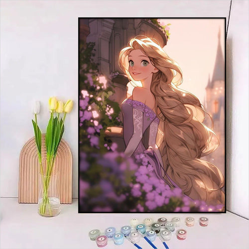 Disney-Inspiriertes DIY Malen nach Zahlen Leinwand-Kit Karnz