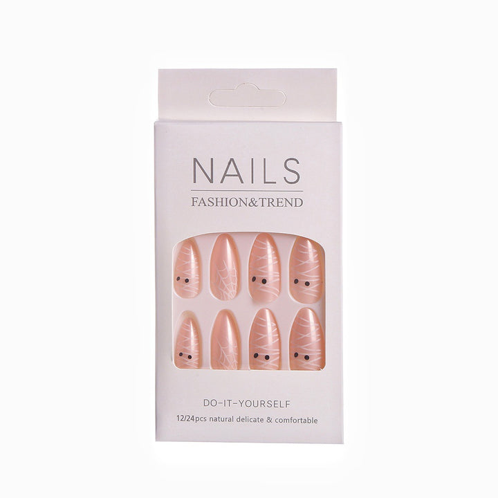 Saisonale thematisierte Press-On Nagelset Karnz
