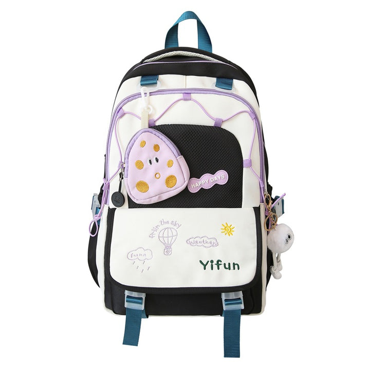 Verspielt Stickerei Rucksack