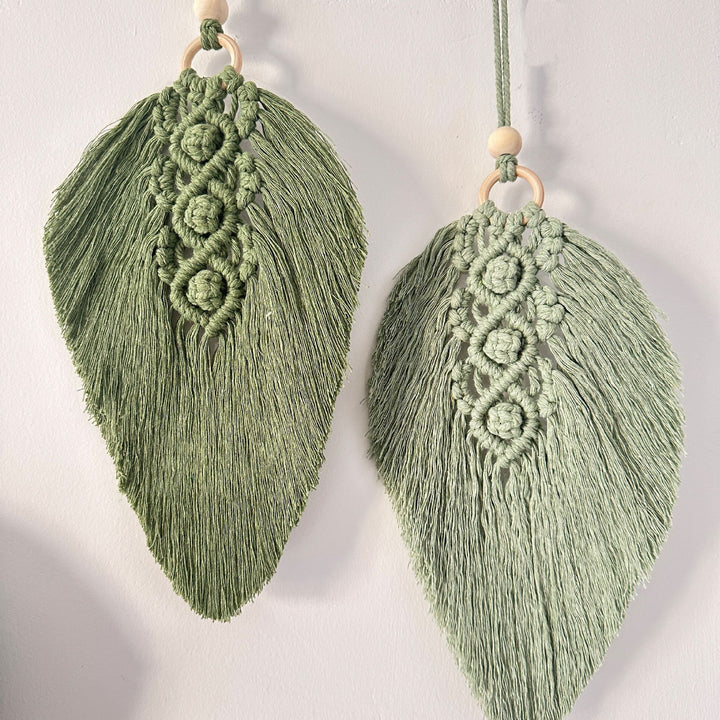 Bohemian Blatt Wandbehang Karnz