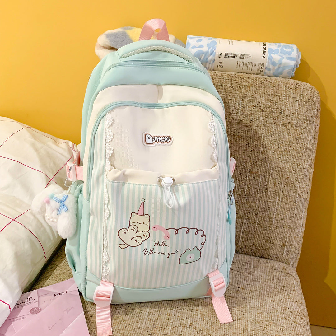 Spaß Illustrierter Charakter Rucksack Karnz