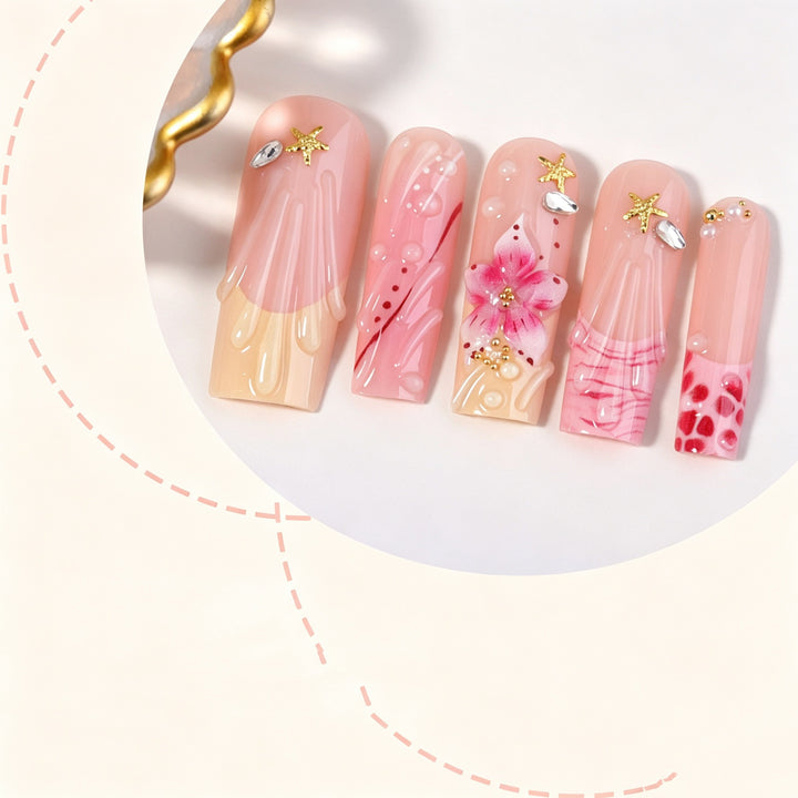 Künstlerische Nagelkunst Karnz