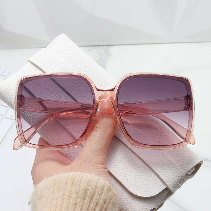 Damen oversized Sonnenbrille im modernen Schildpatt-Design Karnz