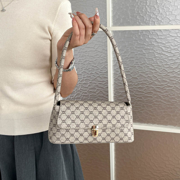 Designer gemusterte Handtasche