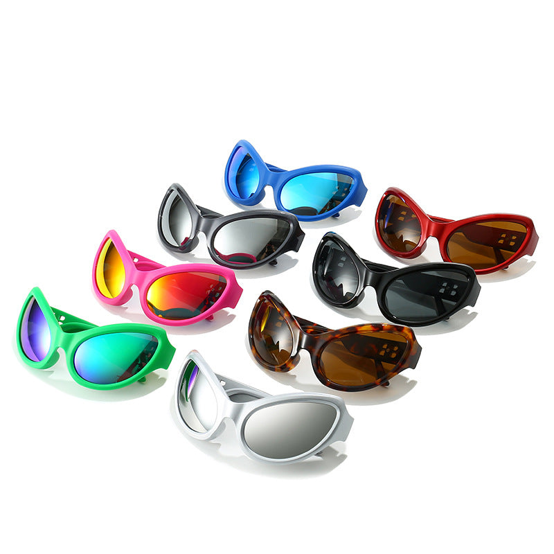Damen elegante Cat-Eye Sonnenbrille mit hochwertigen UV-Schutzgläsern Karnz