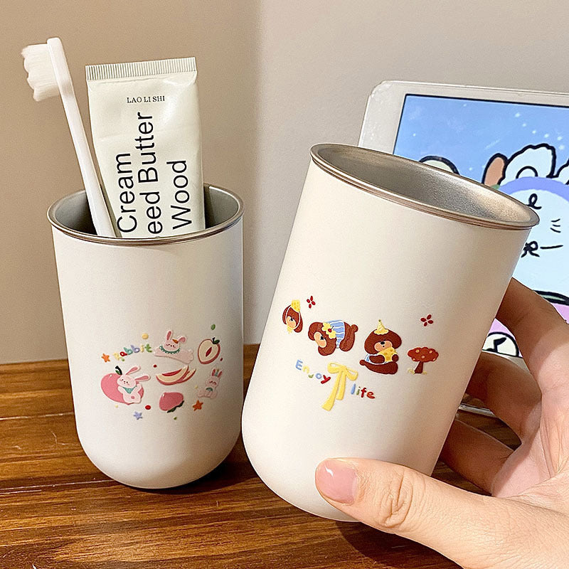 Edelstahlbecher mit Lustigem Tierdesign Karnz