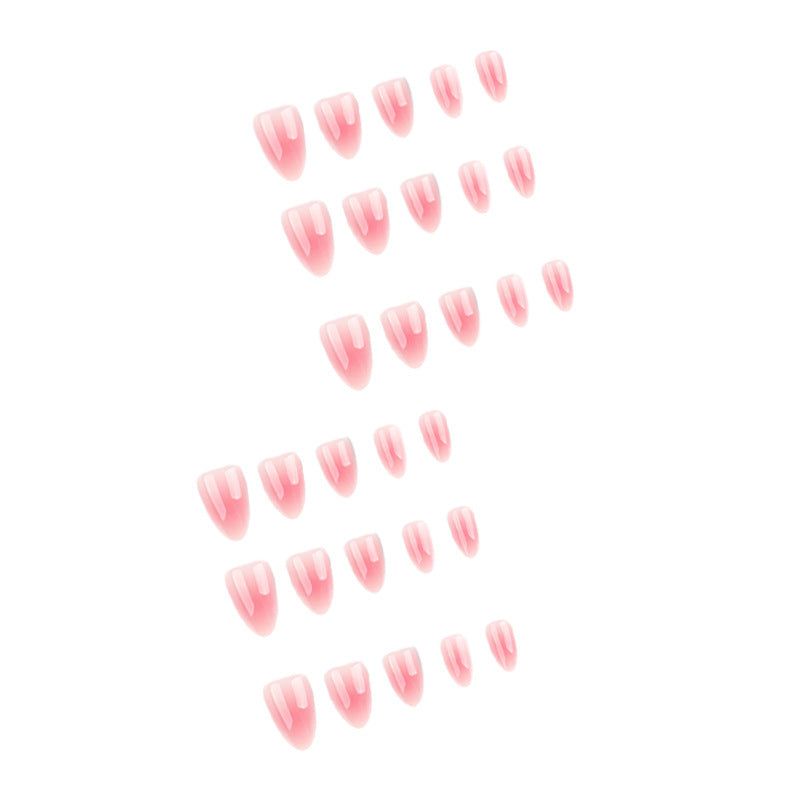 Eleganter Gel-Finish Press-On-Nagel-Set Karnz