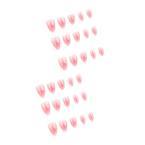 Eleganter Gel-Finish Press-On-Nagel-Set Karnz