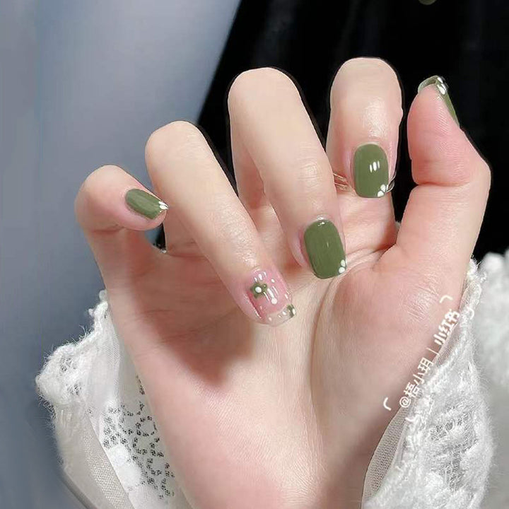 Festliche Nagelkunst Press-Ons Karnz