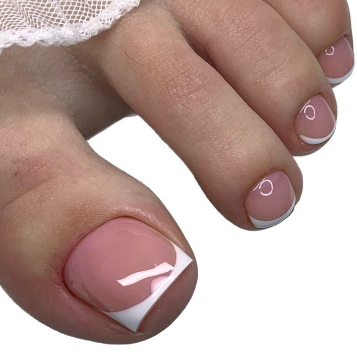 French Tip Gel Nagelkunst Karnz
