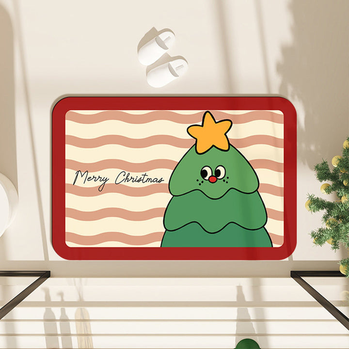 Weihnachtlich dekorative Matte