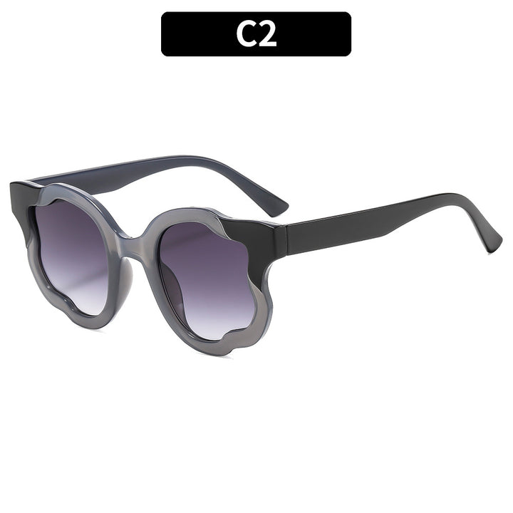 Blumenförmige Sonnenbrille
