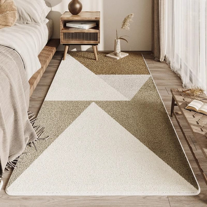 Geometrischer Musterbereichsteppich
