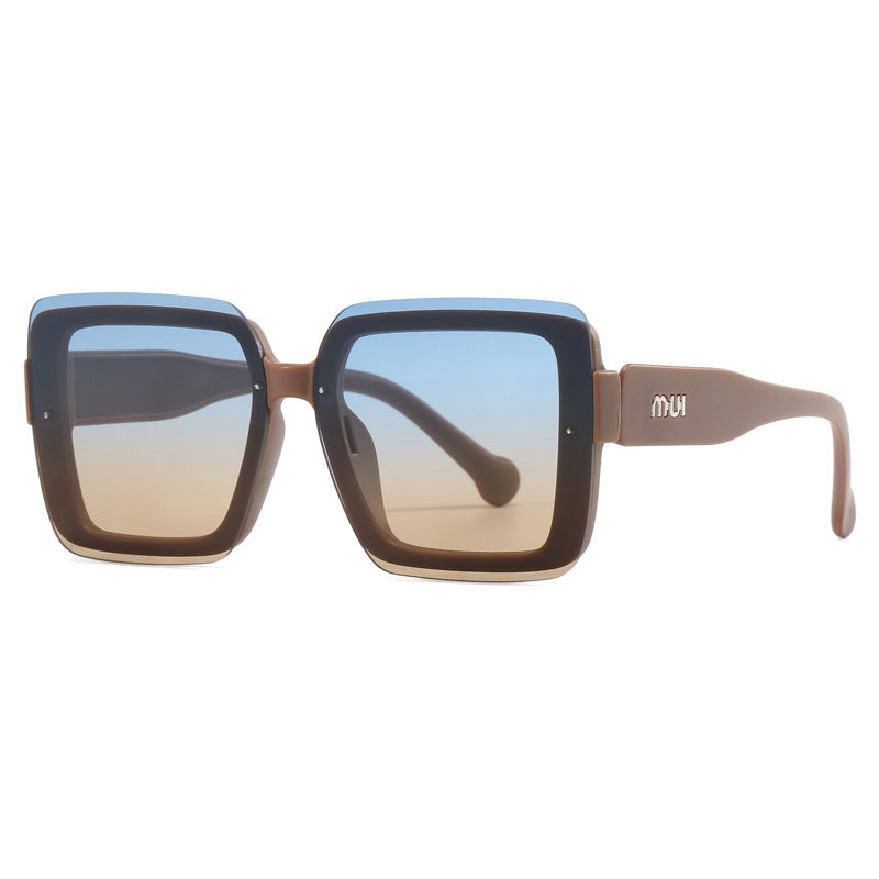 Damen oversized Sonnenbrille im urbanen Design Karnz