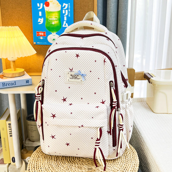 Stylischer mit Sternen verzierten multifunktionalen Rucksack Karnz