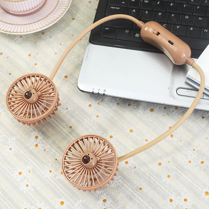 Unisex Flexibler Nackenventilator mit tragbarem Design Karnz