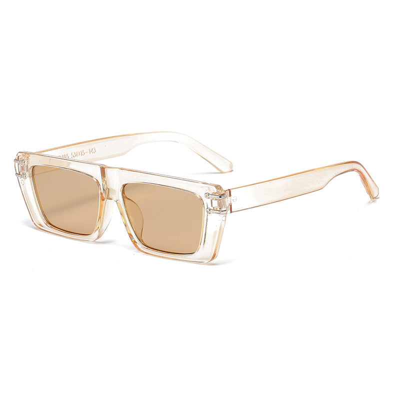 Modische eckige Sonnenbrille