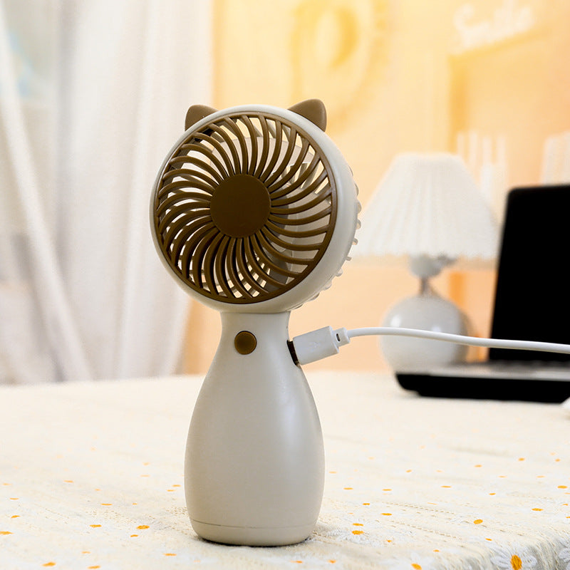 Damen tragbarer Handventilator mit USB-Ladefunktion Karnz