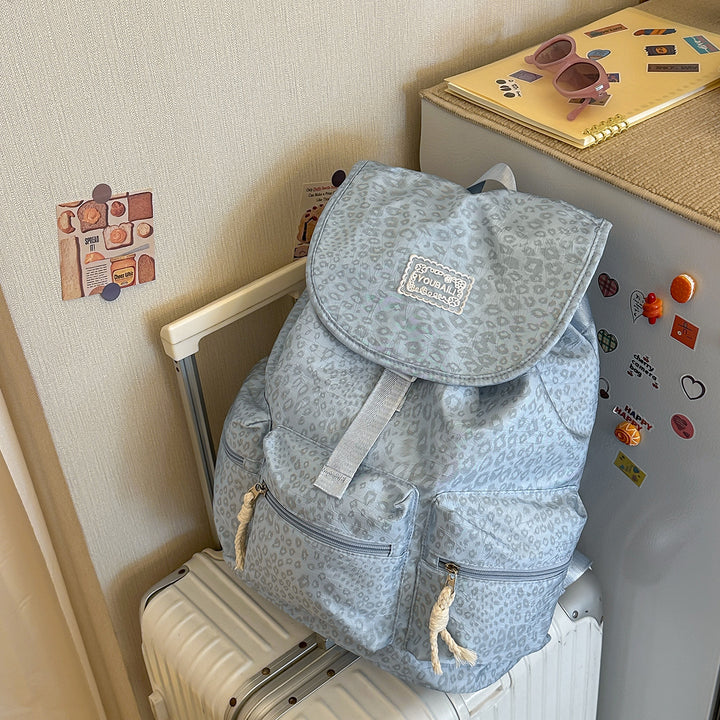 Praktischer Lässiger Gemusterter Rucksack Karnz