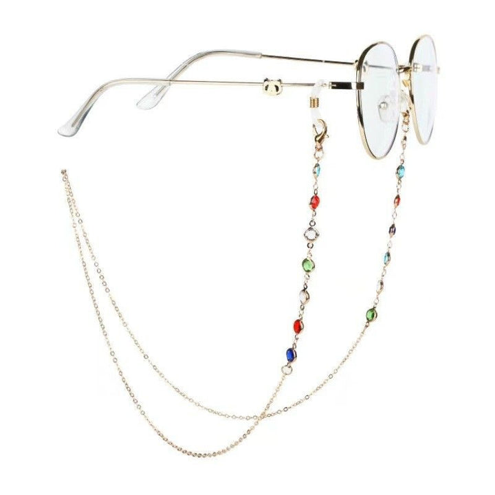 Bunte Perlen Brillenband Karnz