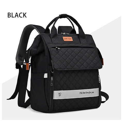 Gep quilteter Multifunktions-Rucksack Karnz