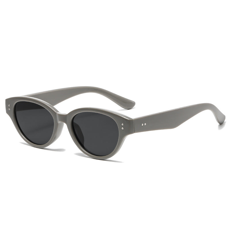 Damen stilvolle Sonnenbrille im trendigen Retro-Stil Karnz