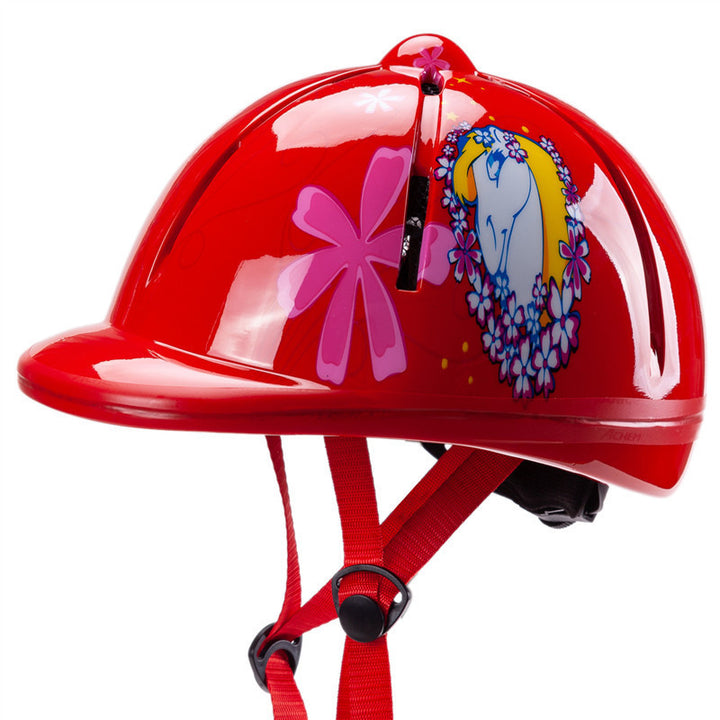 Kindersicherheitshelm mit lustigem Einhorn-Design Karnz