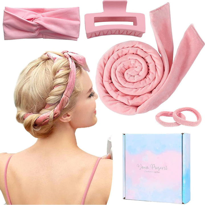 Vielseitiges weiches Haarstyling-Set