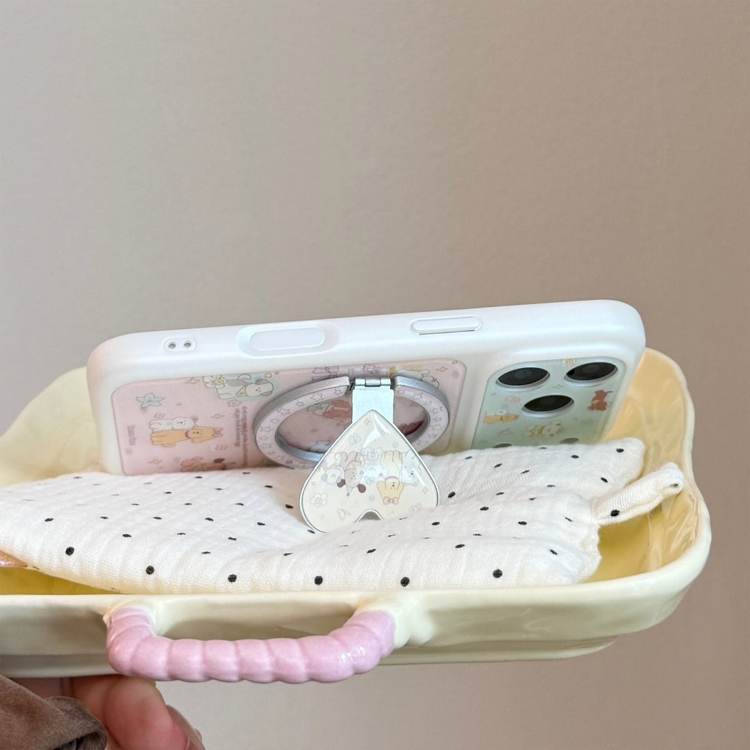 Herzförmiger Smartphone Halter Karnz