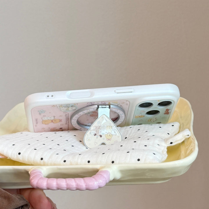 Herzförmiger Smartphone Halter Karnz