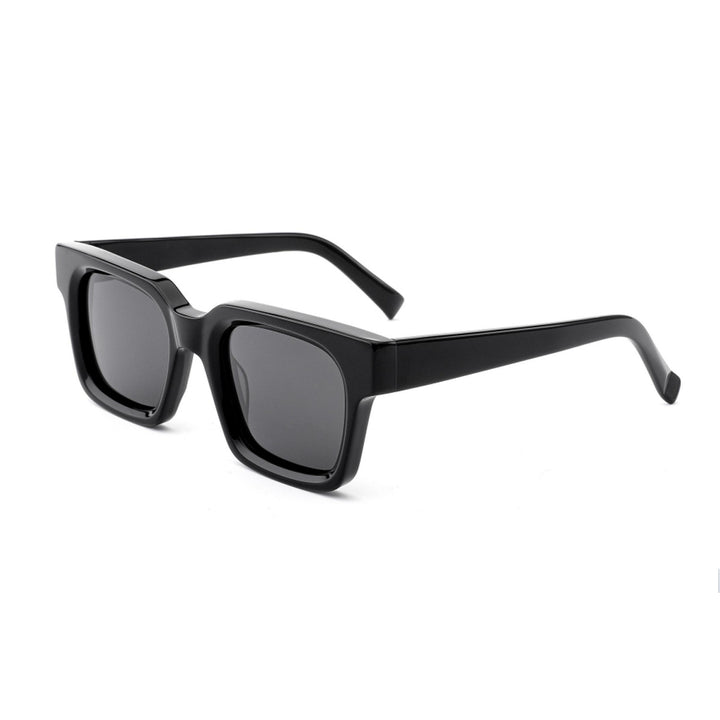 Damen modische Sonnenbrille mit markantem geometrischen Design und UV-Schutz Karnz