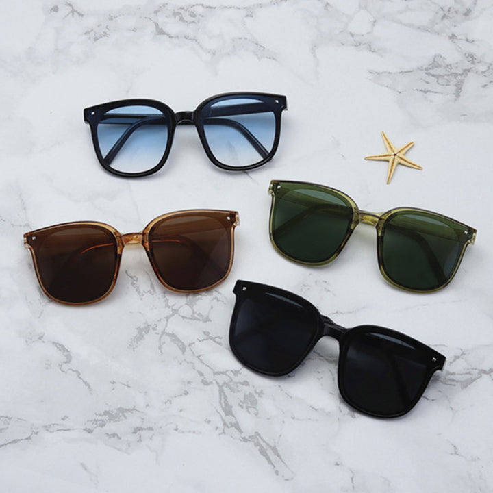 Stylische geometrische Rahmen Sonnenbrille Karnz