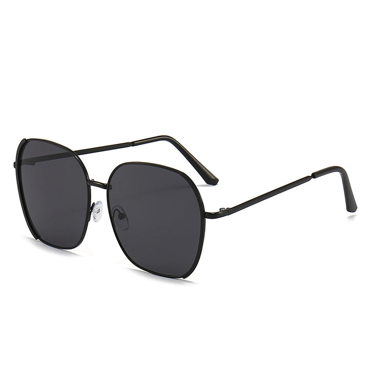 Moderne geometrische Rahmensonnenbrille