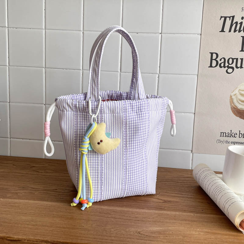 WoDrawstring Utility Tote Bag Karnz