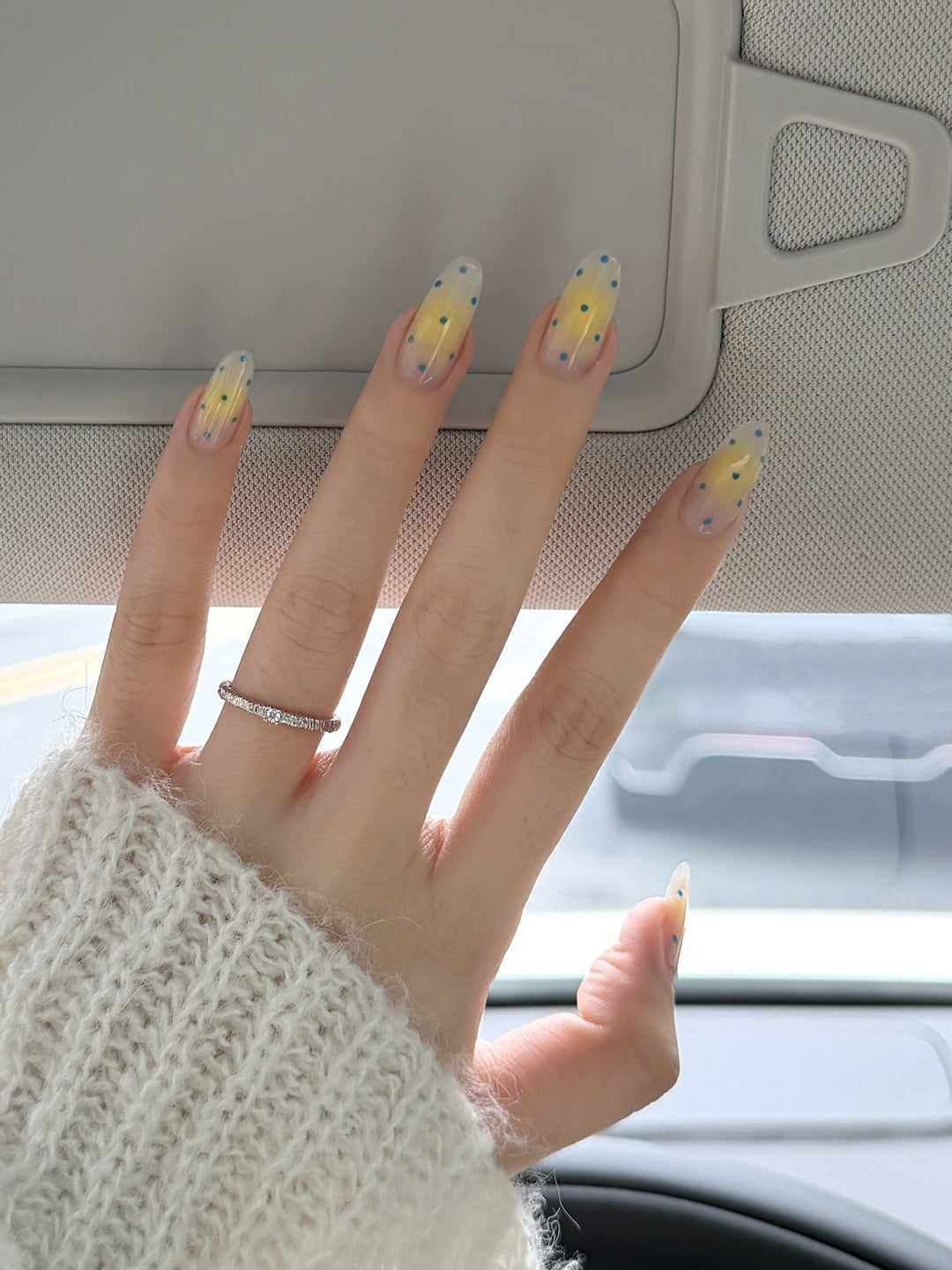 Stylisches French Tip Nagelart Set